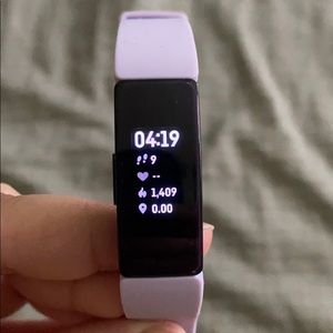 Fitbit inspire HR purple
